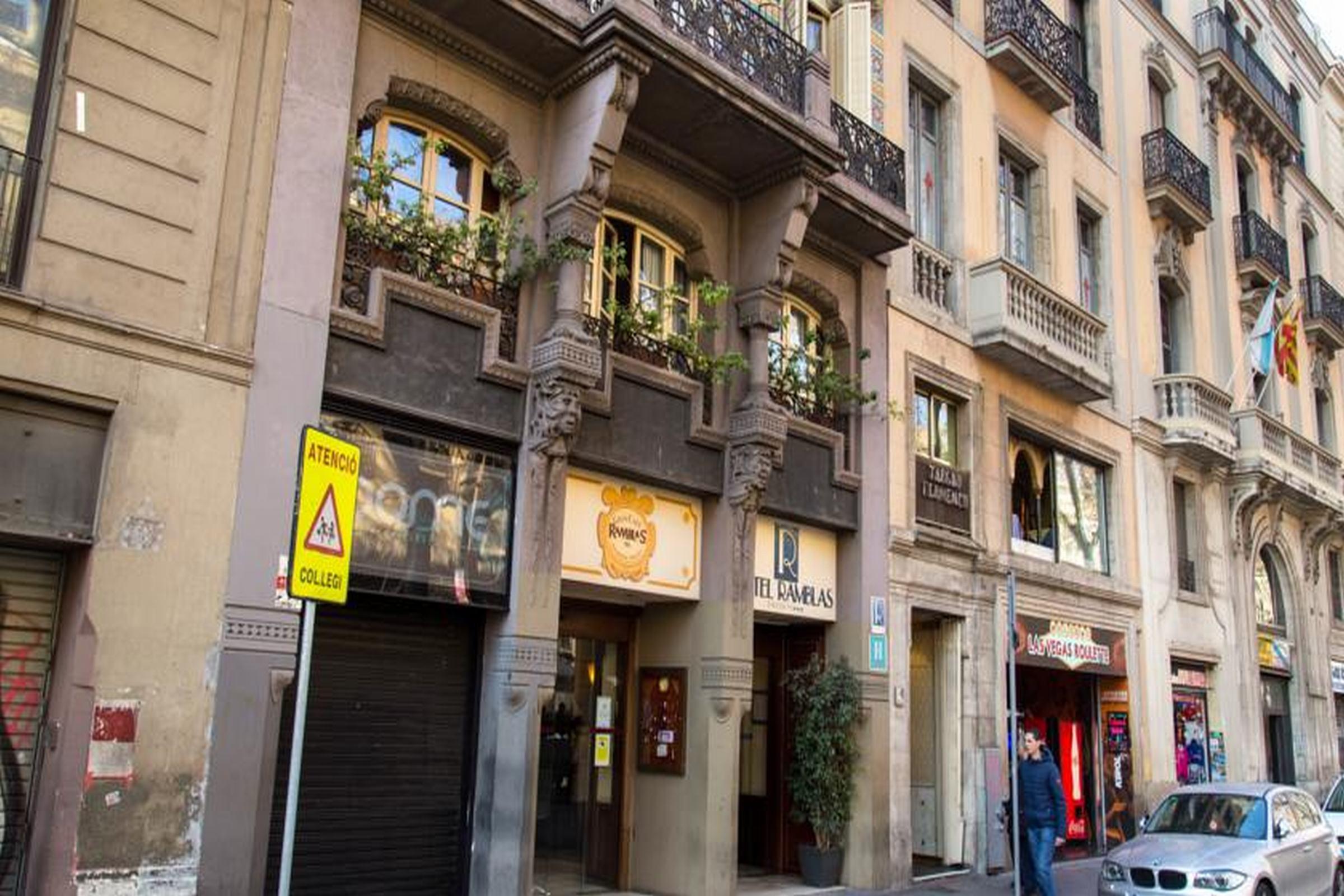 Ramblas Hotel Barcelona Eksteriør bilde