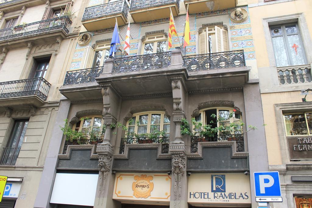 Ramblas Hotel Barcelona Eksteriør bilde