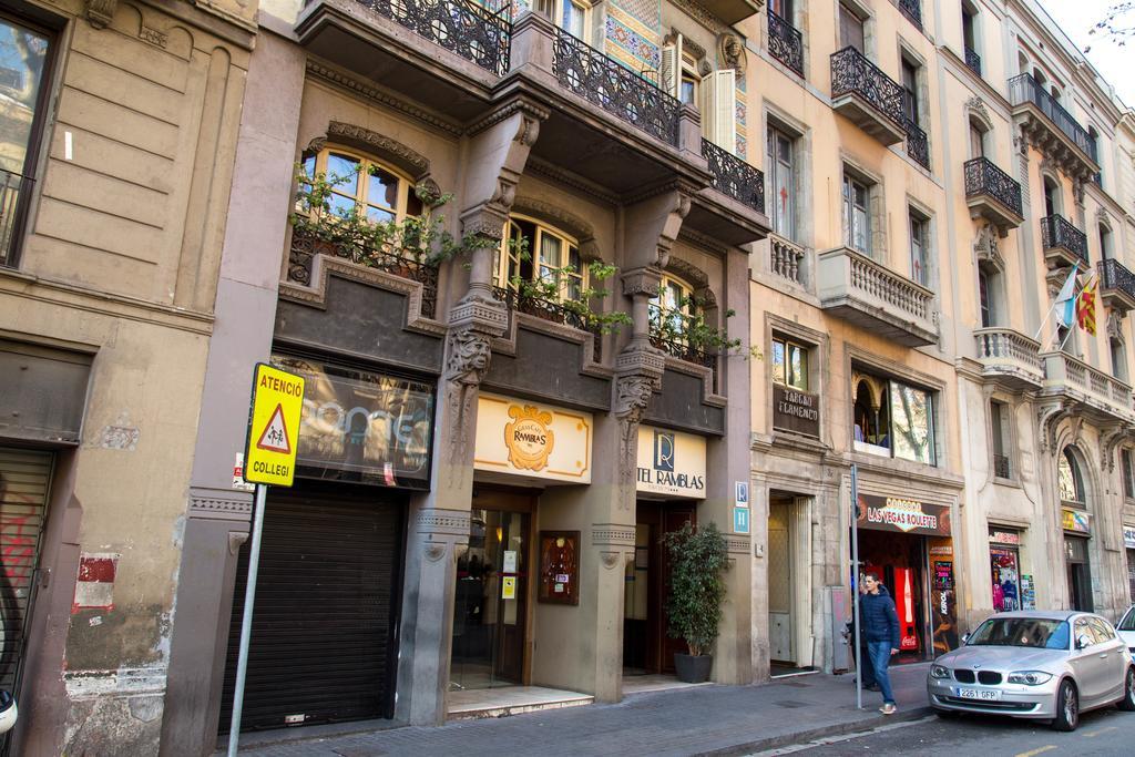 Ramblas Hotel Barcelona Eksteriør bilde